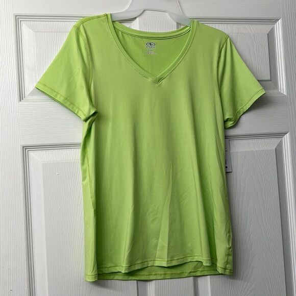 Women’s Green Athletic Workout Shirt || Small, Medium - Picture 1 of 3
